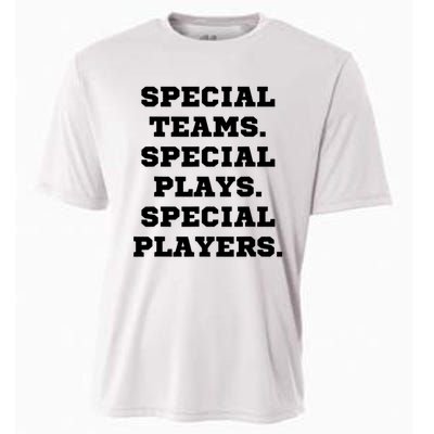 Special Teams Special Plays Special Players Funny Cooling Performance Crew T-Shirt