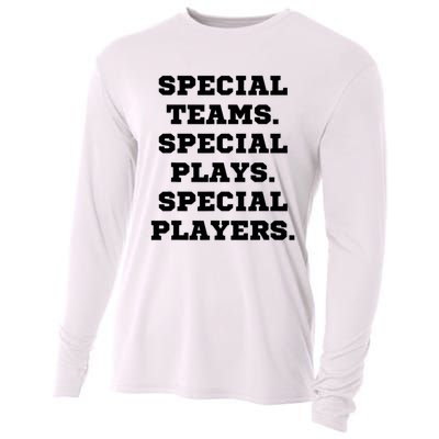 Special Teams Special Plays Special Players Funny Cooling Performance Long Sleeve Crew