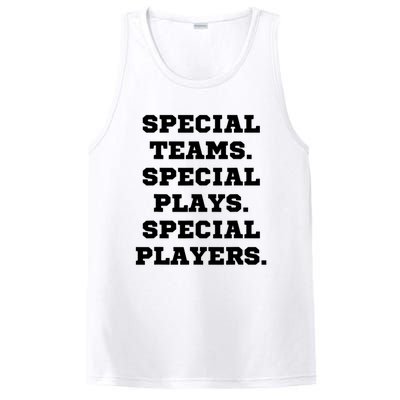 Special Teams Special Plays Special Players Funny PosiCharge Competitor Tank