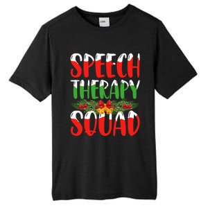 Speech Therapy Squad Slp Speech Pathologists Christmas Gift Tall Fusion ChromaSoft Performance T-Shirt