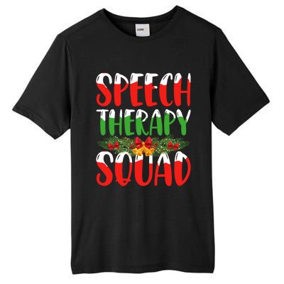 Speech Therapy Squad Slp Speech Pathologists Christmas Gift Tall Fusion ChromaSoft Performance T-Shirt