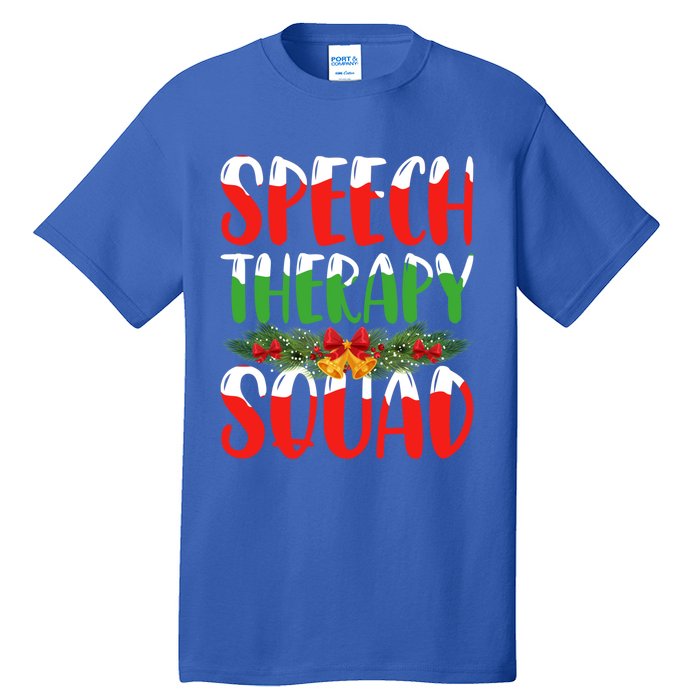 Speech Therapy Squad Slp Speech Pathologists Christmas Gift Tall T-Shirt