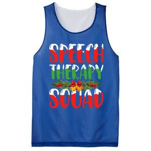 Speech Therapy Squad Slp Speech Pathologists Christmas Gift Mesh Reversible Basketball Jersey Tank