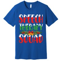 Speech Therapy Squad Slp Speech Pathologists Christmas Gift Premium T-Shirt