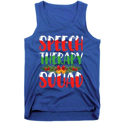 Speech Therapy Squad Slp Speech Pathologists Christmas Gift Tank Top