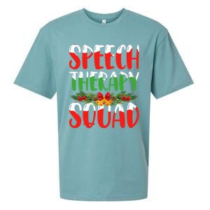 Speech Therapy Squad Slp Speech Pathologists Christmas Gift Sueded Cloud Jersey T-Shirt