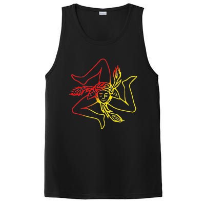 Sicily Travel Souvenir For Men Women Kids PosiCharge Competitor Tank