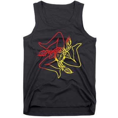 Sicily Travel Souvenir For Men Women Kids Tank Top