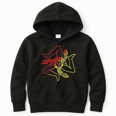 Sicily Travel Souvenir For Men Women Kids Kids Hoodie