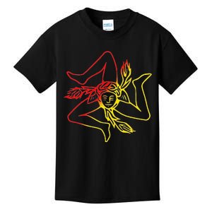 Sicily Travel Souvenir For Men Women Kids Kids T-Shirt