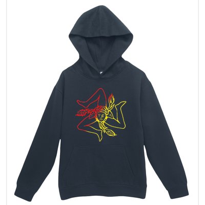 Sicily Travel Souvenir For Men Women Kids Urban Pullover Hoodie