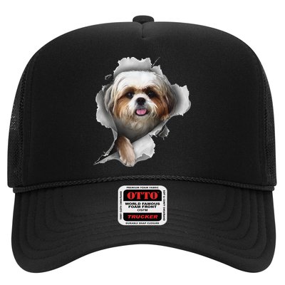 Shih Tzu Shih Tzu Dog Gift Shih Tzu Lover Trucker Hat