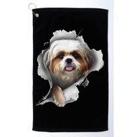 Shih Tzu Shih Tzu Dog Gift Shih Tzu Lover Golf Towel