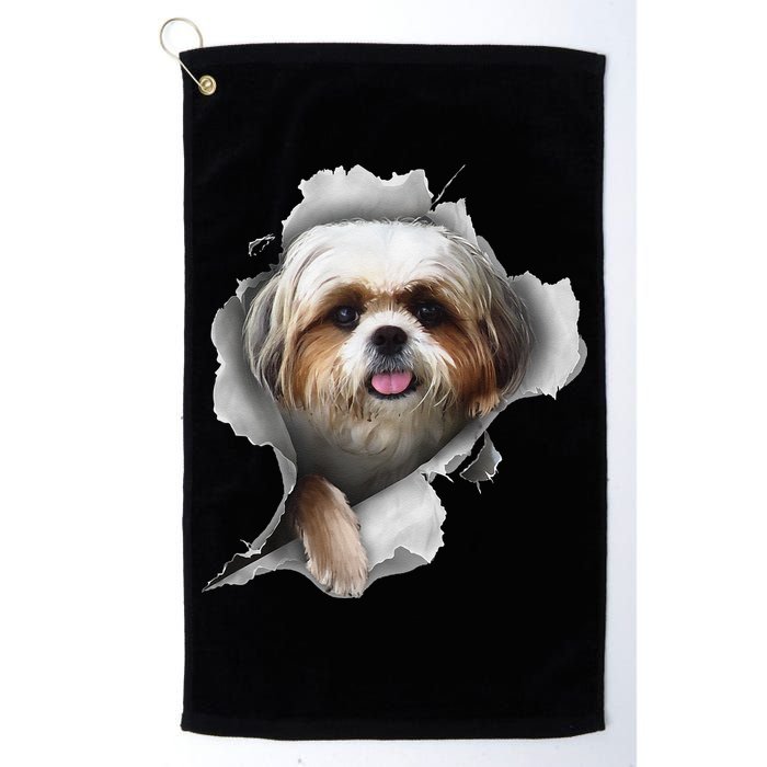 Shih Tzu Shih Tzu Dog Gift Shih Tzu Lover Golf Towel