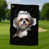 Shih Tzu Shih Tzu Dog Gift Shih Tzu Lover Golf Towel