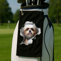 Shih Tzu Shih Tzu Dog Gift Shih Tzu Lover Golf Towel