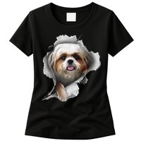Shih Tzu Shih Tzu Dog Gift Shih Tzu Lover Womens T-Shirt