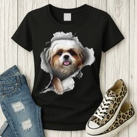 Shih Tzu Shih Tzu Dog Gift Shih Tzu Lover Womens T-Shirt