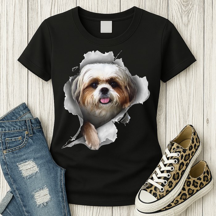 Shih Tzu Shih Tzu Dog Gift Shih Tzu Lover Womens T-Shirt