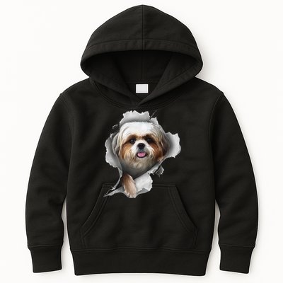 Shih Tzu Shih Tzu Dog Gift Shih Tzu Lover Kids Hoodie