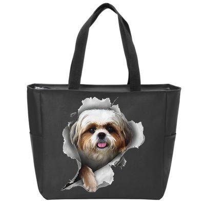 Shih Tzu Shih Tzu Dog Gift Shih Tzu Lover Zip Tote Bag