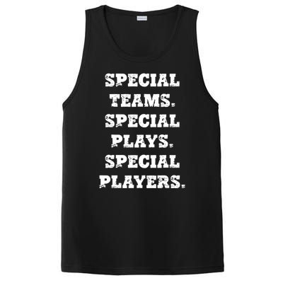 Special Teams Special Plays Special Players Funny PosiCharge Competitor Tank