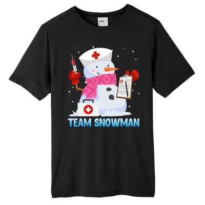 Snow Team Snow Lover Clinic Nurse Doctors Meaningful Gift Tall Fusion ChromaSoft Performance T-Shirt