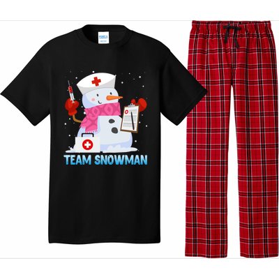 Snow Team Snow Lover Clinic Nurse Doctors Meaningful Gift Pajama Set