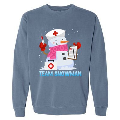 Snow Team Snow Lover Clinic Nurse Doctors Meaningful Gift Garment-Dyed Sweatshirt