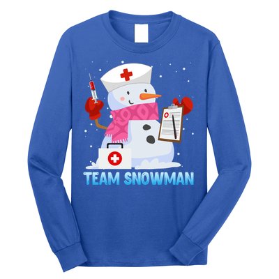 Snow Team Snow Lover Clinic Nurse Doctors Meaningful Gift Long Sleeve Shirt