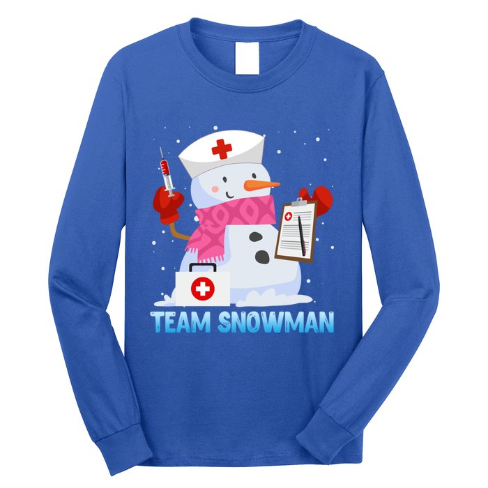 Snow Team Snow Lover Clinic Nurse Doctors Meaningful Gift Long Sleeve Shirt