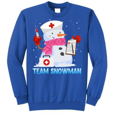 Snow Team Snow Lover Clinic Nurse Doctors Meaningful Gift Sweatshirt