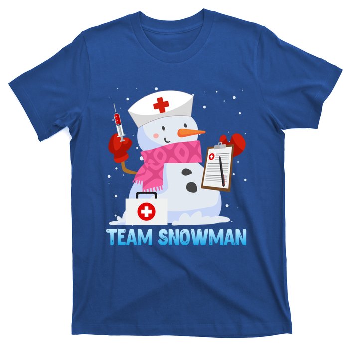 Snow Team Snow Lover Clinic Nurse Doctors Meaningful Gift T-Shirt