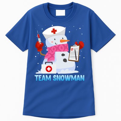 Snow Team Snow Lover Clinic Nurse Doctors Meaningful Gift Tall T-Shirt