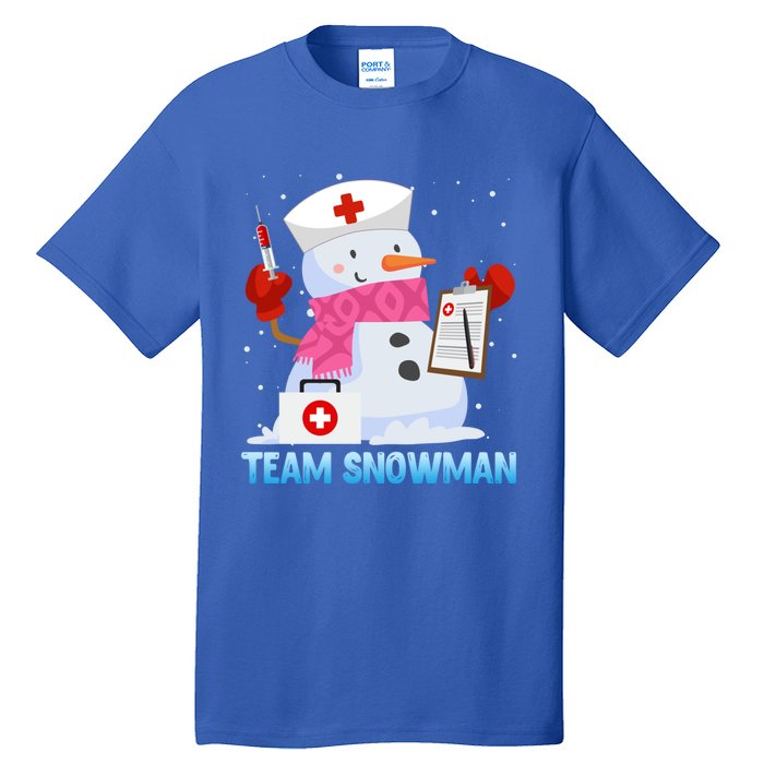 Snow Team Snow Lover Clinic Nurse Doctors Meaningful Gift Tall T-Shirt