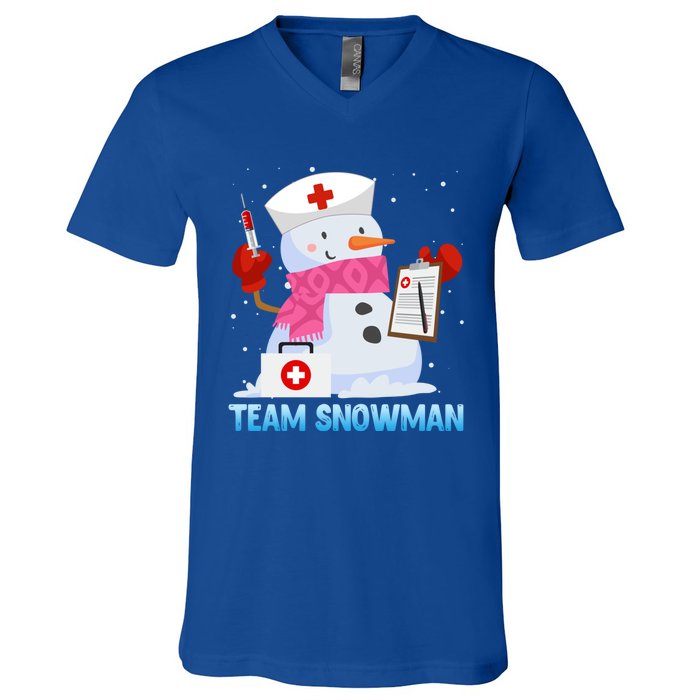 Snow Team Snow Lover Clinic Nurse Doctors Meaningful Gift V-Neck T-Shirt