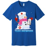 Snow Team Snow Lover Clinic Nurse Doctors Meaningful Gift Premium T-Shirt