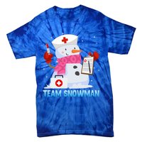 Snow Team Snow Lover Clinic Nurse Doctors Meaningful Gift Tie-Dye T-Shirt