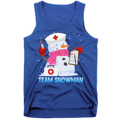 Snow Team Snow Lover Clinic Nurse Doctors Meaningful Gift Tank Top