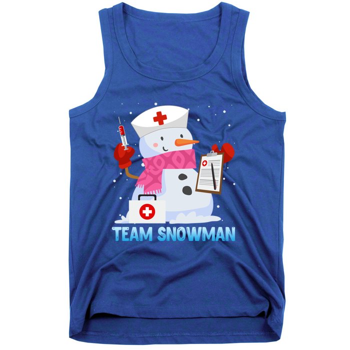 Snow Team Snow Lover Clinic Nurse Doctors Meaningful Gift Tank Top