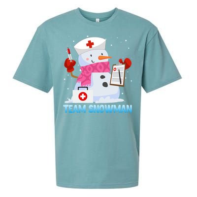 Snow Team Snow Lover Clinic Nurse Doctors Meaningful Gift Sueded Cloud Jersey T-Shirt