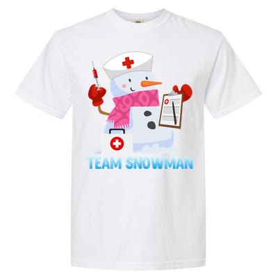 Snow Team Snow Lover Clinic Nurse Doctors Meaningful Gift Garment-Dyed Heavyweight T-Shirt