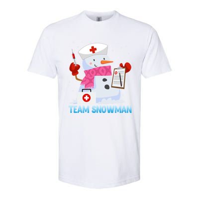 Snow Team Snow Lover Clinic Nurse Doctors Meaningful Gift Softstyle CVC T-Shirt