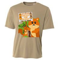 Save The Squirrels Justice For Peanut Pnut Peanut Squirrel Cooling Performance Crew T-Shirt