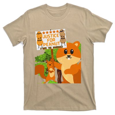 Save The Squirrels Justice For Peanut Pnut Peanut Squirrel T-Shirt