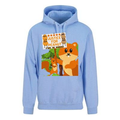 Save The Squirrels Justice For Peanut Pnut Peanut Squirrel Unisex Surf Hoodie