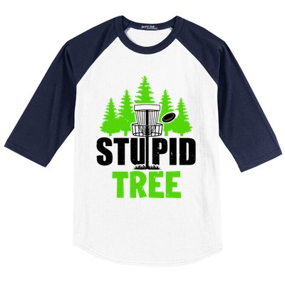 Stupid Tree Baseball Sleeve Shirt