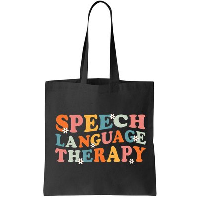 Speech Therapy Speech Language Therapy Pathologist Retro SLP Bag