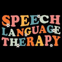 Speech Therapy Speech Language Therapy Pathologist Retro SLP Poster