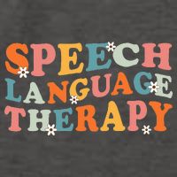 Speech Therapy Speech Language Therapy Pathologist Retro SLP Vector Backpack